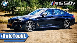 BMW 5 Series M550i xDrive Review by AutoTopNL [upl. by Rednijar]