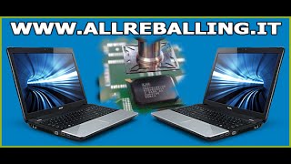 REBALLING NOTEBOOK SCHERMO NERO REBALLING MACBOOK CAMBIO BGA VIDEO SOSTITUZIONE SCHEDA VIDEO [upl. by Lemrej]