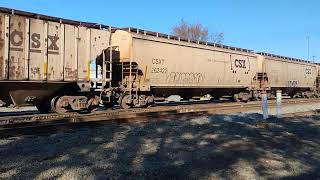 CSX G521 With a Gevo Leader [upl. by Dlanigger]