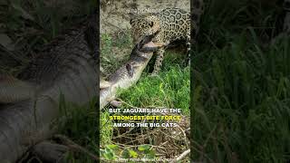 This Is Why Crocodiles Are Afraid Of Jaguars [upl. by Hodosh653]