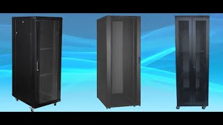 Assembly Instructions for 42U Network and Server Cabinet rack [upl. by Ellenahs]