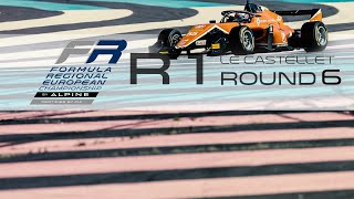 Race 1  Round 6 Paul Ricard F1 Circuit  Formula Regional European Championship by Alpine [upl. by Matteo]