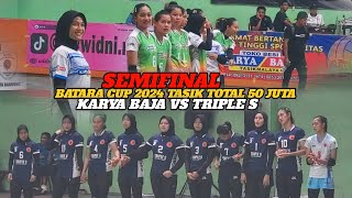 SEMIFINALCICI DESIVERAGADINGUTUNVIA VS MELDAINDAHDITAECAGIOVANA KARYA BAJA VS TRIPLE S [upl. by Ewald]