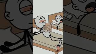 Alarm clock short animation alarm funny comedy animationmeme memes 4kmeme [upl. by Stulin]