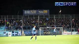 LeccoFeralpiSalò la Curva Nord in quotChi non salta un comasco è” [upl. by Virgil]