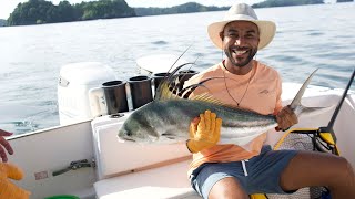 BOCA CHICA CHIRIQUI PANAMA tour de PESCA  avistamiento de BALLENAS JOROBADAS SPORT FISHING [upl. by Aisylla255]