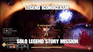 SOLO LEGEND ICONOCLASM  FINAL MISSION [upl. by Eidassac485]