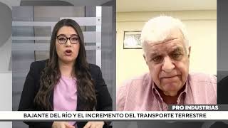 Bajante del río y el incremento del transporte terrestre  Parte 1 [upl. by Eitac]