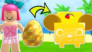 Roblox INSANELY RARE GOLDEN PET CHALLENGE  PET SIMULATOR 2 [upl. by Nama]