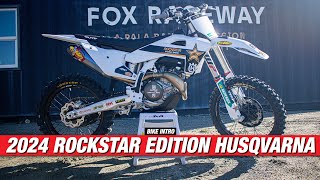 New Frame Same Feel  2024 Rockstar Edition Husqvarna Bike Intro  Racer X Films [upl. by Adlitam]