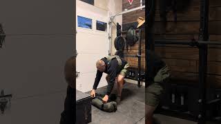 PLATE CARRIER AND SANDBAG WORKOUT [upl. by Phi552]