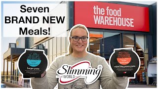 SEVEN Brand New EXCLUSIVE Slimming World Meals You Can BUY RIGHT NOW Food Haul January 2024 [upl. by Eeram]