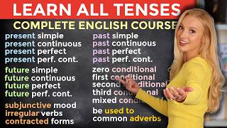 Learn ALL Tenses in English The Complete Course [upl. by Ela494]