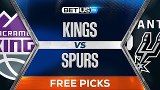 Kings vs Spurs 111124 NBA Expert Predictions Free Picks and Best Bets [upl. by Harutak]