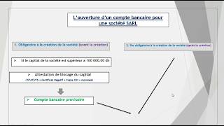 Les documents douverture dun compte bancaire pour une société SARL au Maroc  darija Explication [upl. by Enail]