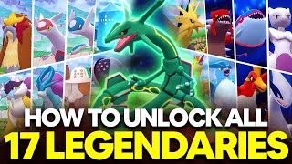 How To Get ALL 17 Legendary Pokemon In Ramanas Park in Pokemon Brilliant Diamond and Shining Pearl [upl. by Pinsky]