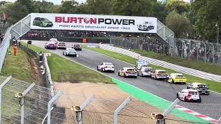 BTCC 2024 Brands Hatch Race 1 opening lap btcc brandshatch [upl. by Jorry754]