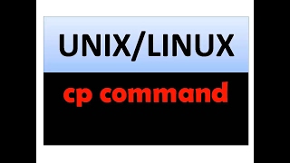 cp command in unix [upl. by Tricia]