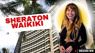 Sheraton Waikiki Walkthrough travel video hawaii waikiki hotel honolulu travelvlog sheraton [upl. by Anitsahs]