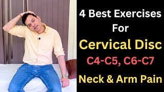 Cervical Disc Exercises How to Sleep in Neck Pain Pillow For Neck Pain Neck and Arm Pain Exercise [upl. by Ludovico]