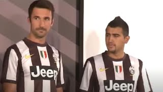 Presentazione maglie Juventus stagione 201213  unveiling of the official 201213 shirts [upl. by Lienad]