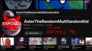 The truth about AsterIdk … Gacha Rant skit [upl. by Chemaram]