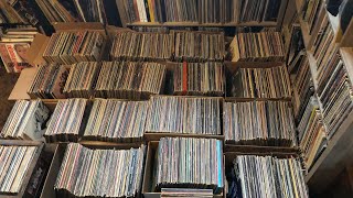 I bought a GIANT RECORD COLLECTION Over 3000 Vinyl Records [upl. by Dnumsed]