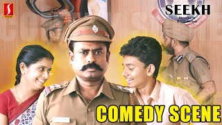 FULL COMEDY SCENE😂  Seekh Hindi Dubbed Movie  Karthik  Mona  Vijith  Yashika comedy movie [upl. by Cuyler]