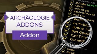 Archäologie Addons  Artefakte schneller finden  Addon Tipp WoW [upl. by Norahs170]