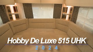 Hobby De Luxe 515 UHK  2024 🦊 Einzelbetten und Hubbett Overview [upl. by Lyndsie253]