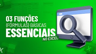 Funções Fórmulas Básicas e Essenciais no Excel [upl. by Solim]