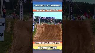 Jeffrey Herlings vs Arminas Jasikonis MXGP 2020 [upl. by Motch336]