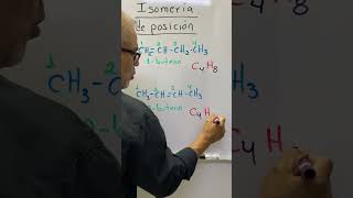 Isomería de posición isomeria isomeros profeponcho quimica [upl. by Kyre]