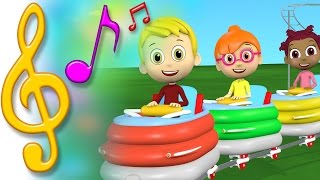 TuTiTu Songs  Roller Coaster Song  Songs for Children with Lyrics [upl. by Leclair]