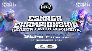 ESKAGA CHAMPIONSHIP  SEMI FINAL EL TANTRUM VS DISCORD [upl. by Darian]