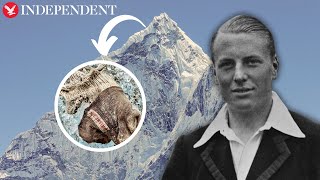 Everest mystery Sandy Irvine’s remains found 100 years later [upl. by Sdlonyer]