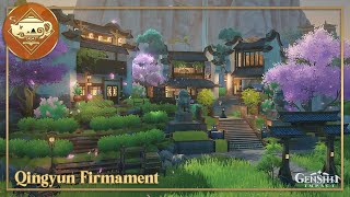 🍃📚 Qingyun Firmament  Serenitea Pot  Genshin Impact  原神 [upl. by Windy]