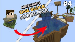 New Minecraft player tries 1 Block Sky block [upl. by Kleeman]