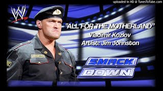 Vladimir Kozlov 2007  quotAll For The Motherlandquot WWE Entrance Theme [upl. by Nevad]