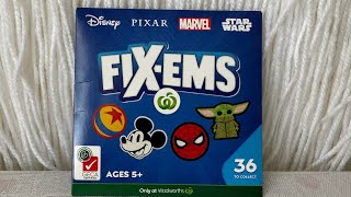 Woolworths Fixems Fabric Stickers Patch Badge ASMR unboxing collectible [upl. by Falo477]