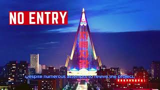 The biggest waste of money in human history Ryugyong Hotel in Pyongyang North Korea [upl. by Nikolas835]