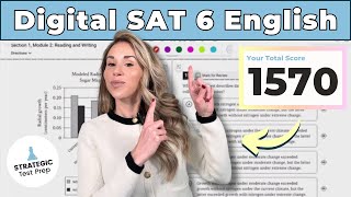 SAT English Top Scorer  Reading and Writing Walkthrough  Practice Test 6 [upl. by Eatnuahs]