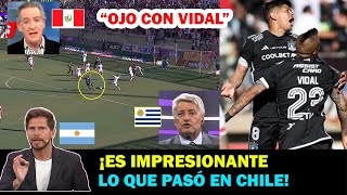 ¡FASCINADOS PRENSA SUDAMERICANA REACCIONA AL TITULO DE COLO COLO Y GOLAZO DE VIDAL [upl. by Jillie141]