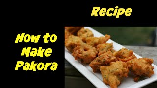 How to make Pakora at home  Indian Cooking Recipes  Cook with Anisa [upl. by Iphigeniah]