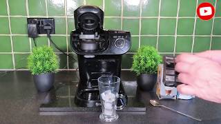 Making LOR Iced Latte Macchiato with Bosch Tassimo My Way Coffee Machine [upl. by Naujd]