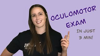 Oculomotor Exam [upl. by Erialcyram]