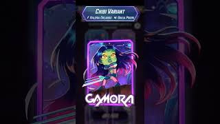 marvel snap  gamora  chibi variant [upl. by Levana]