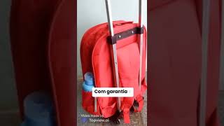 Mochila de Rodinha Perfeita para Viagens e Passeios [upl. by Jermain]