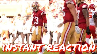 Instant Reaction to the 49ers BRUTAL 2818 Loss to the Kansas City [upl. by Soigroeg]