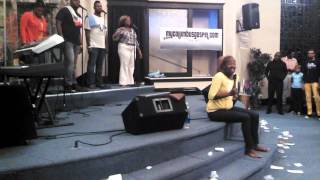 LeAndria Johnson mic toss to Maurice Griffin [upl. by Oralia]